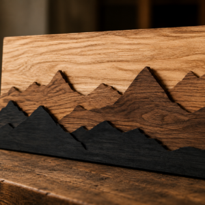 Mountain Ridge Wanddecoratie